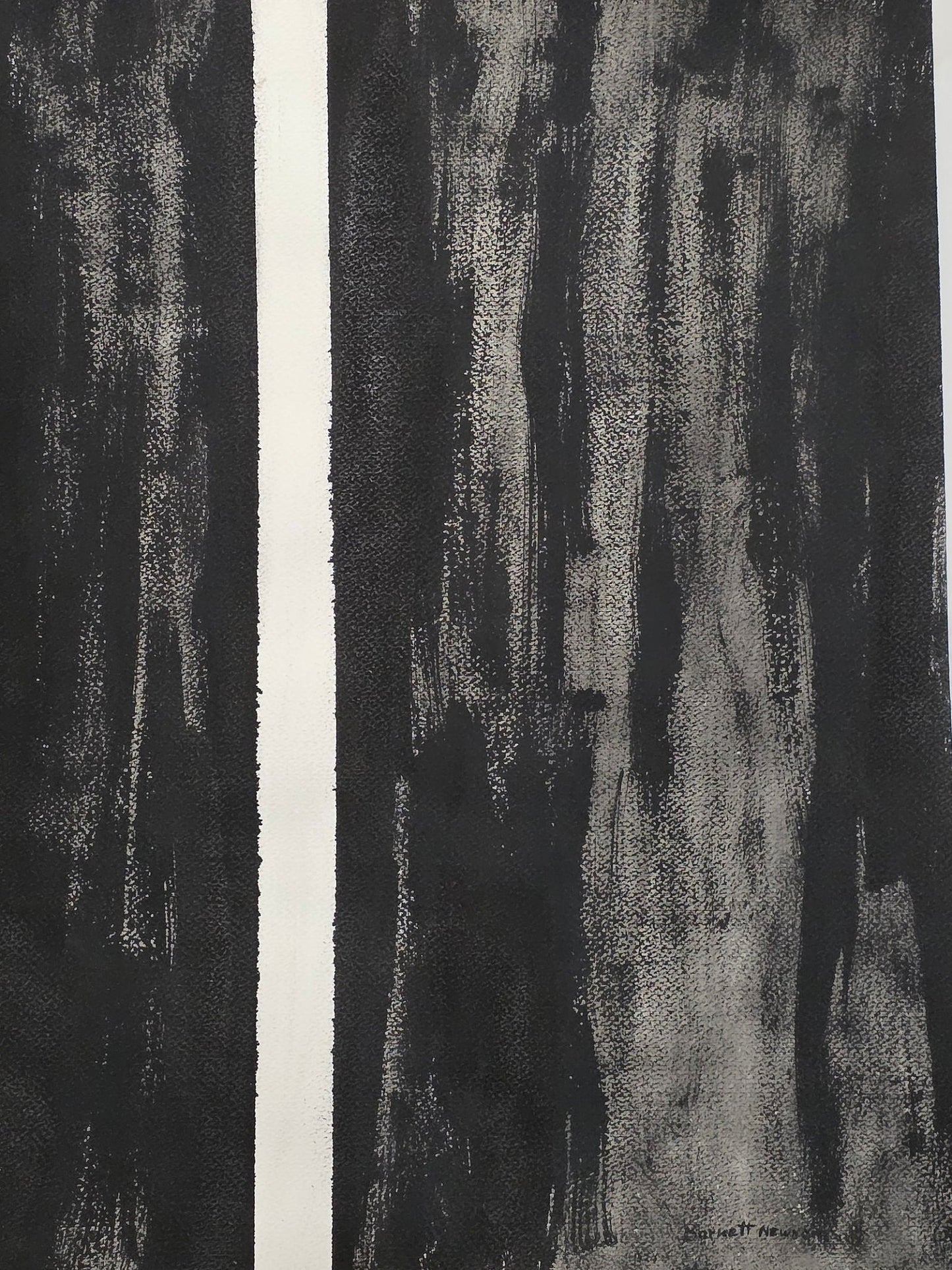 Barnett Newman was an American painter. He has been critically regarded as one of the major figures - MJ Auction Gallery - Painting