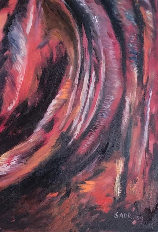 Behjat Sadr was an Iranian modern art painter whose works have been exhibited in New York, Paris, - MJ Auction Gallery - Painting