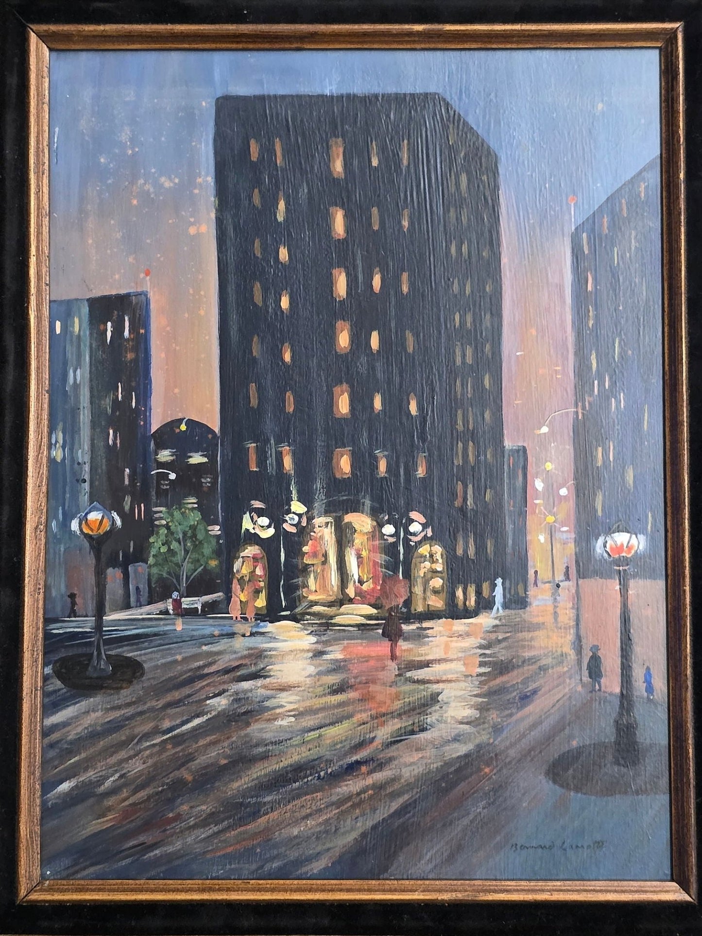 Bernard Lamotte (1903 – September 28, 1983) was a Paris - born artist, illustrator, painter, and - MJ Auction Gallery - Painting