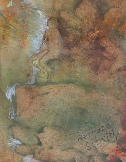 Bernard Schultze was a German abstract painter who co - founded the Quadriga group of artists along wi - MJ Auction Gallery - Painting