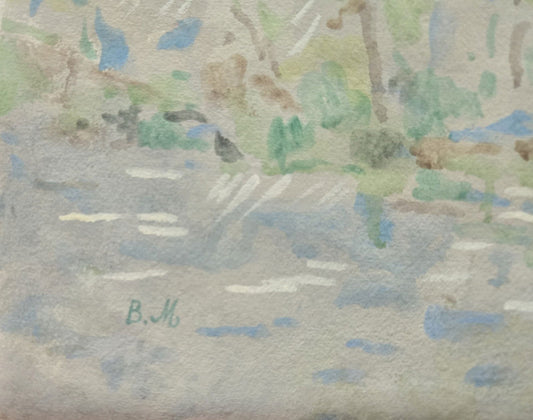 Berthe Morisot was a French painter, printmaker and a member of the circle of painters in Paris who - MJ Auction Gallery - Painting