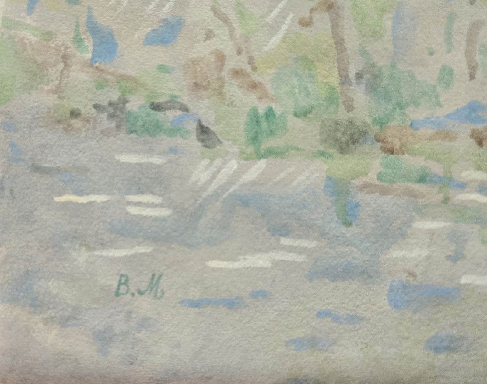 Berthe Morisot was a French painter, printmaker and a member of the circle of painters in Paris who - MJ Auction Gallery - Painting