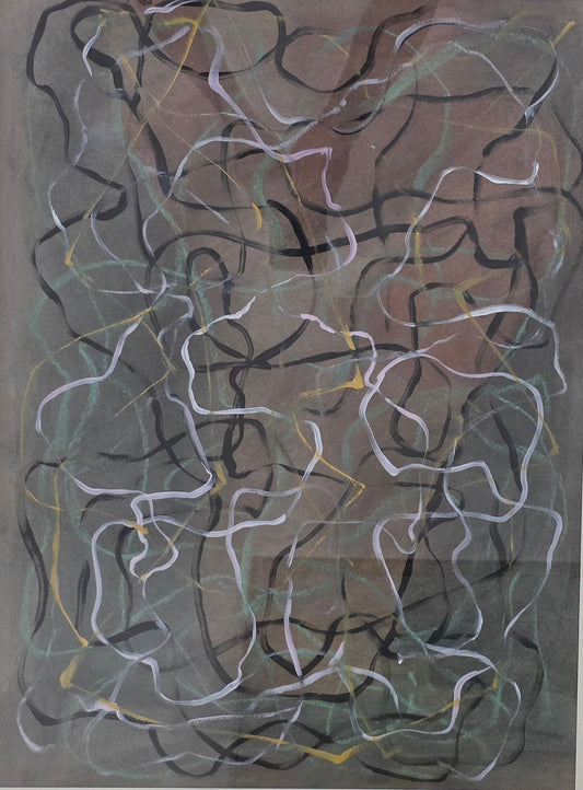Brice Marden American Painter,Born: October 15, 1938 - Bronxville, NY.Died: August 9, 2023 - MJ Auction Gallery - Painting