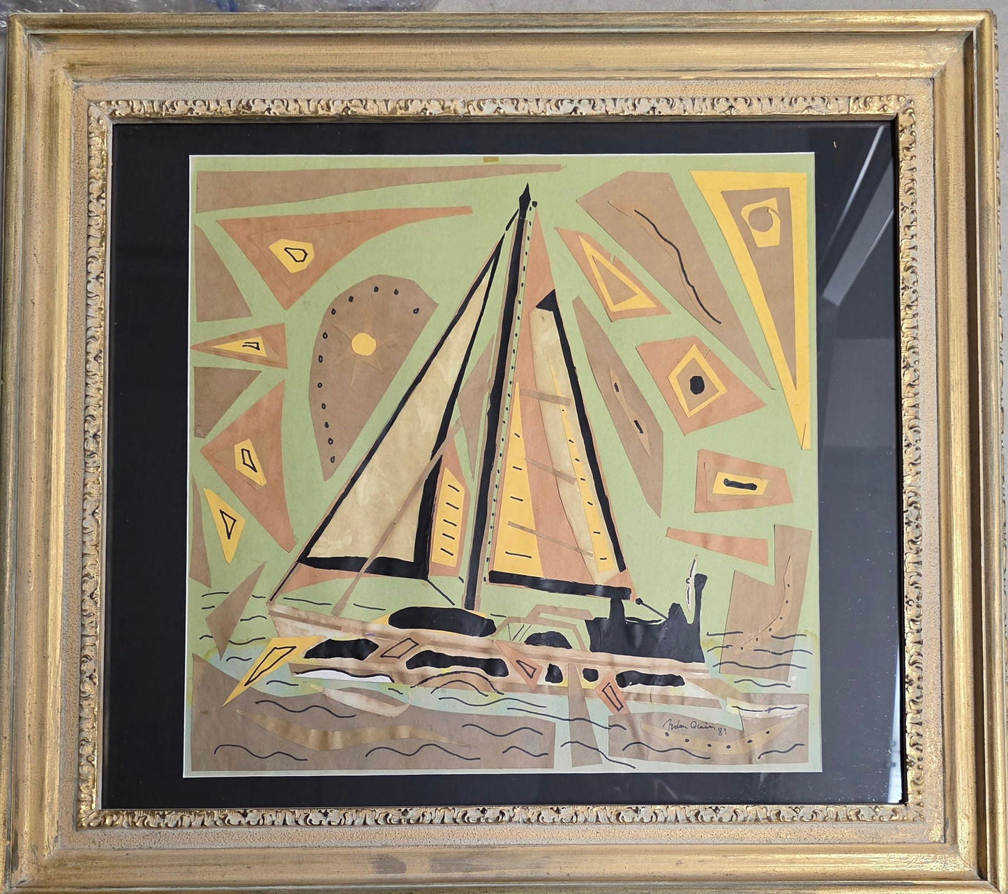 Carmelo Arden Quin , born on March 16, 1913 in Rivera (Uruguay - Died: September 27, 2010 (age 97 year - MJ Auction Gallery - Painting