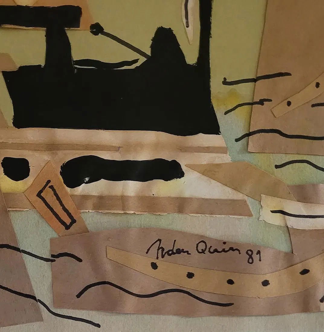 Carmelo Arden Quin , born on March 16, 1913 in Rivera (Uruguay - Died: September 27, 2010 (age 97 year - MJ Auction Gallery - Painting