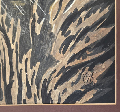 Charles Burchfield was an American painter and visionary artist, known for his passionate watercolor - MJ Auction Gallery - Painting