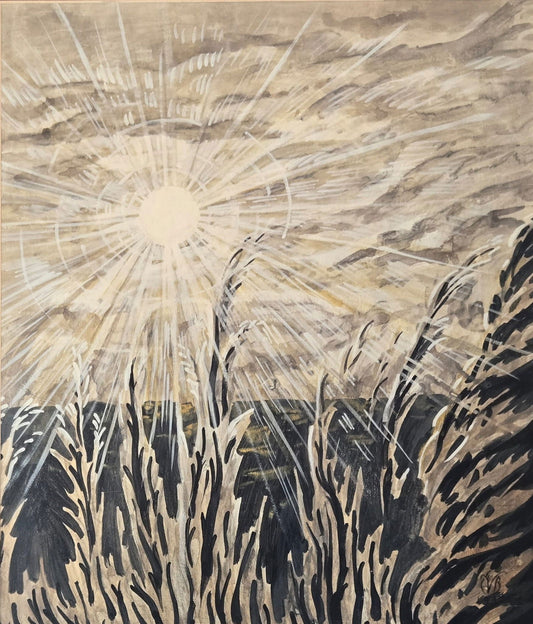 Charles Burchfield was an American painter and visionary artist, known for his passionate watercolor - MJ Auction Gallery - Painting