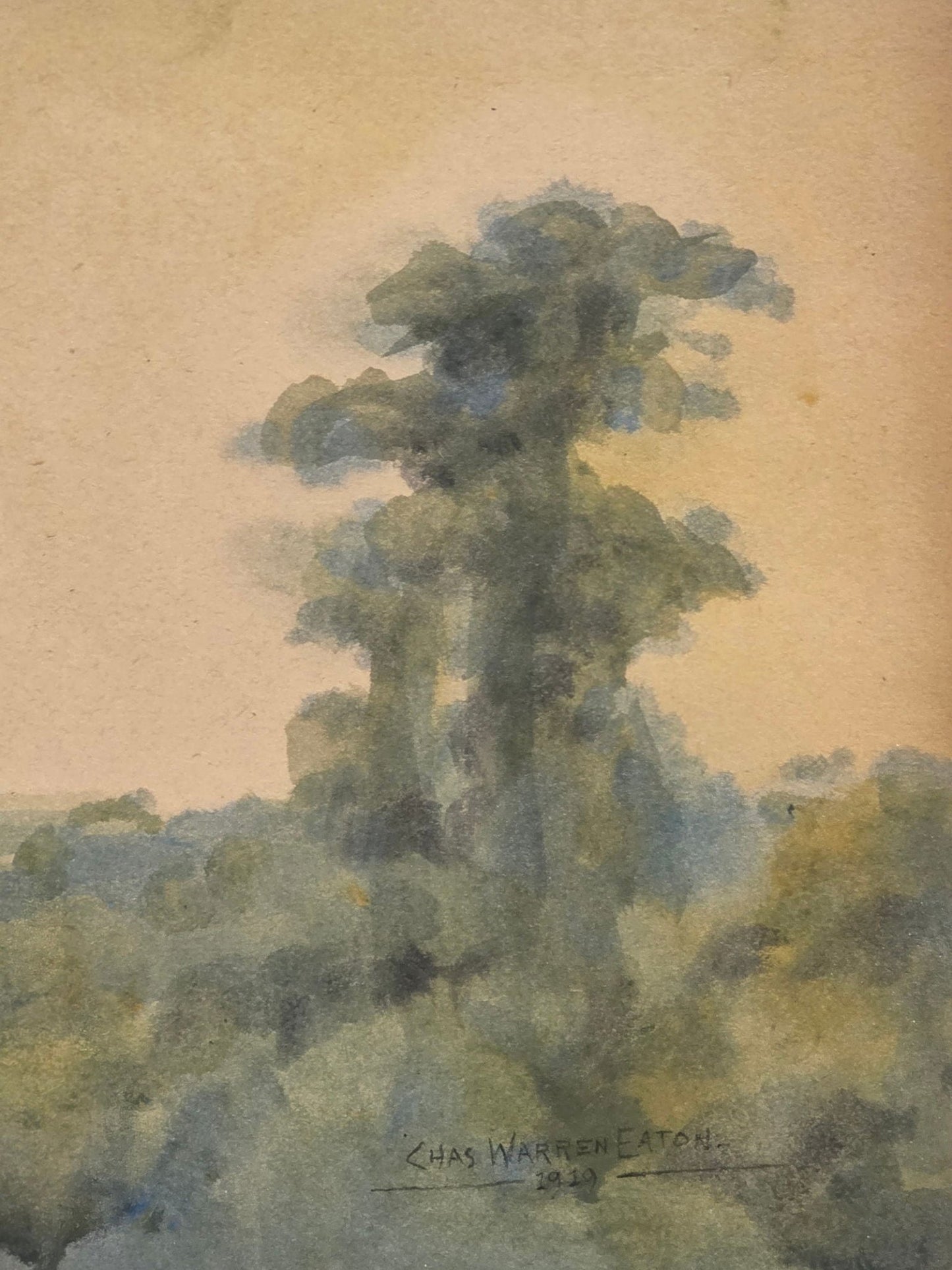 Charles Warren Eaton was an American artist best known for his tonalist landscapes. He earned the - MJ Auction Gallery - Painting