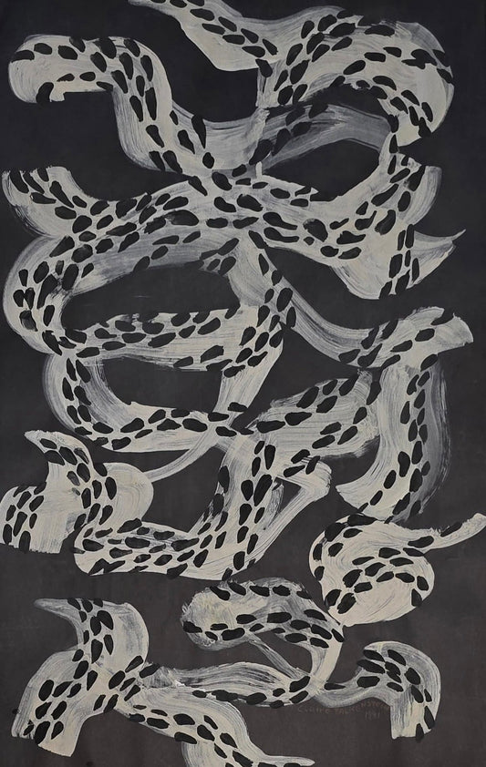 Claire Falkenstein was an American sculptor, painter, printmaker, jewelry designer, and teacher, mos - MJ Auction Gallery - Painting