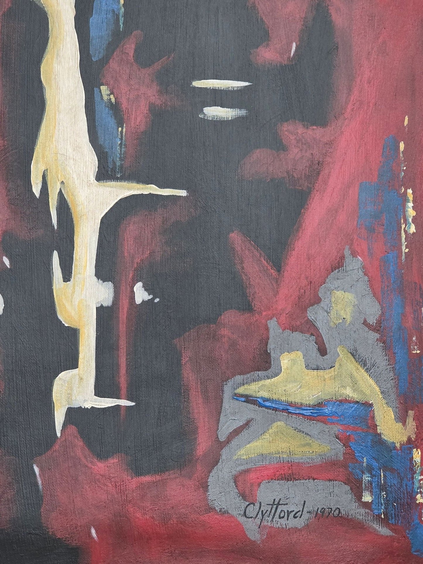 Clyfford Still was an American painter, and one of the leading figures in the first generation of - MJ Auction Gallery - Painting