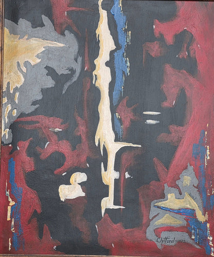 Clyfford Still was an American painter, and one of the leading figures in the first generation of - MJ Auction Gallery - Painting