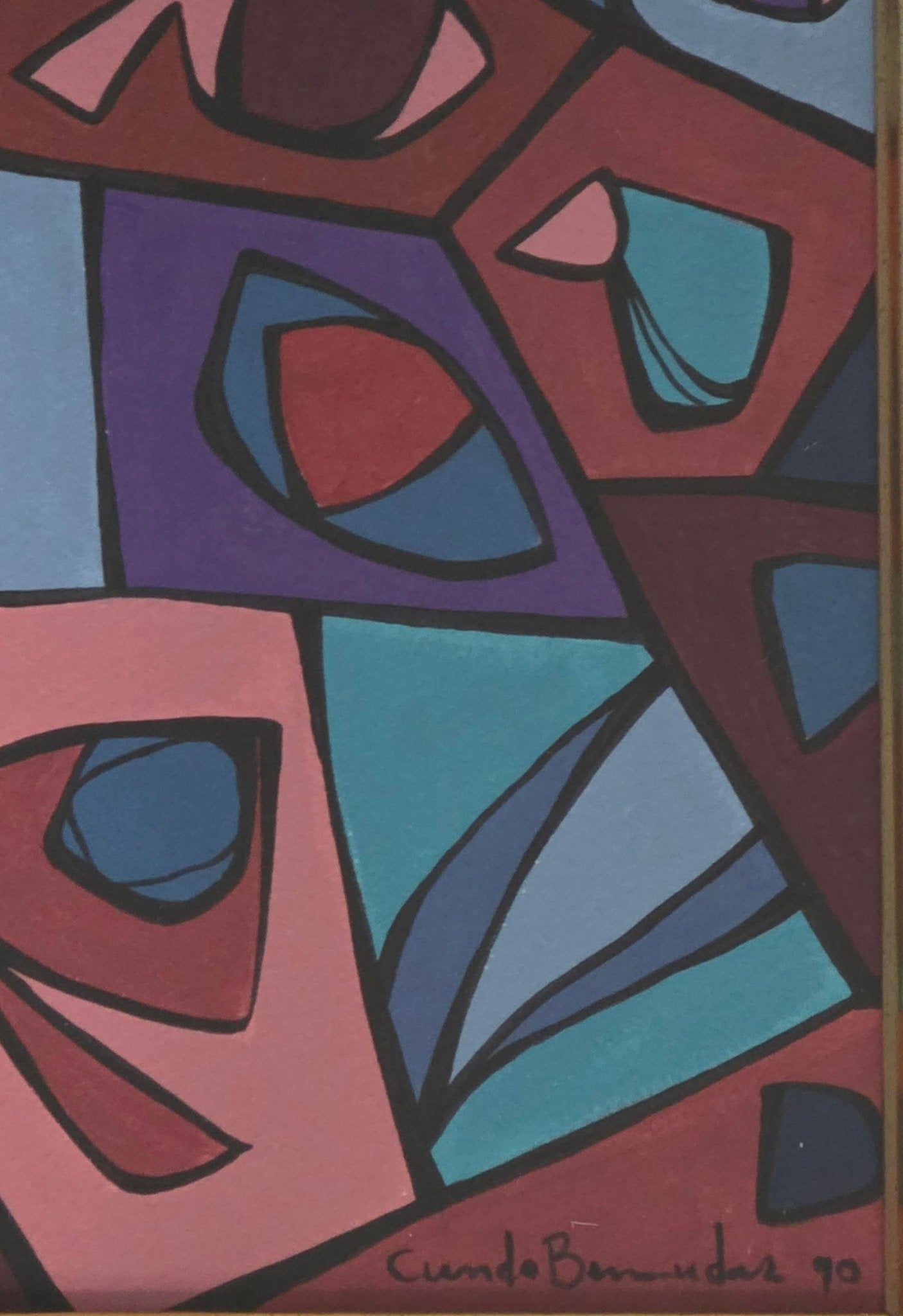 Cundo Bermúdez (Cuban, 1914 - 2008) was a painter associated with Cuban Modernist movement, and best - MJ Auction Gallery - Painting