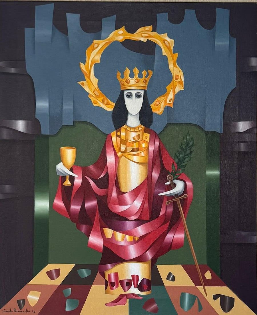 Cundo Bermúdez (September 3, 1914 – October 30, 2008), was a Cuban painter.Born in Havana, Cuba, - MJ Auction Gallery - Painting