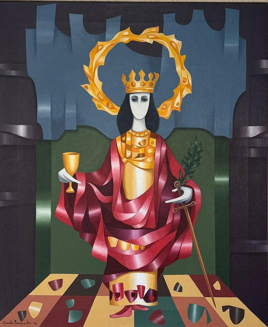 Cundo Bermúdez (September 3, 1914 – October 30, 2008), was a Cuban painter.Born in Havana, Cuba, - MJ Auction Gallery - Painting