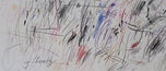 Cy Twombly,(Alton Stanley Tobey) (November 5, 1914 – January 4, 2005) was an American painter,