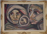 David Alfaro Siqueiros (attb)was a Mexican social realist painter, best known for his large public m
