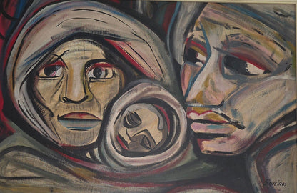 David Alfaro Siqueiros (attb)was a Mexican social realist painter, best known for his large public m - MJ Auction Gallery - Painting