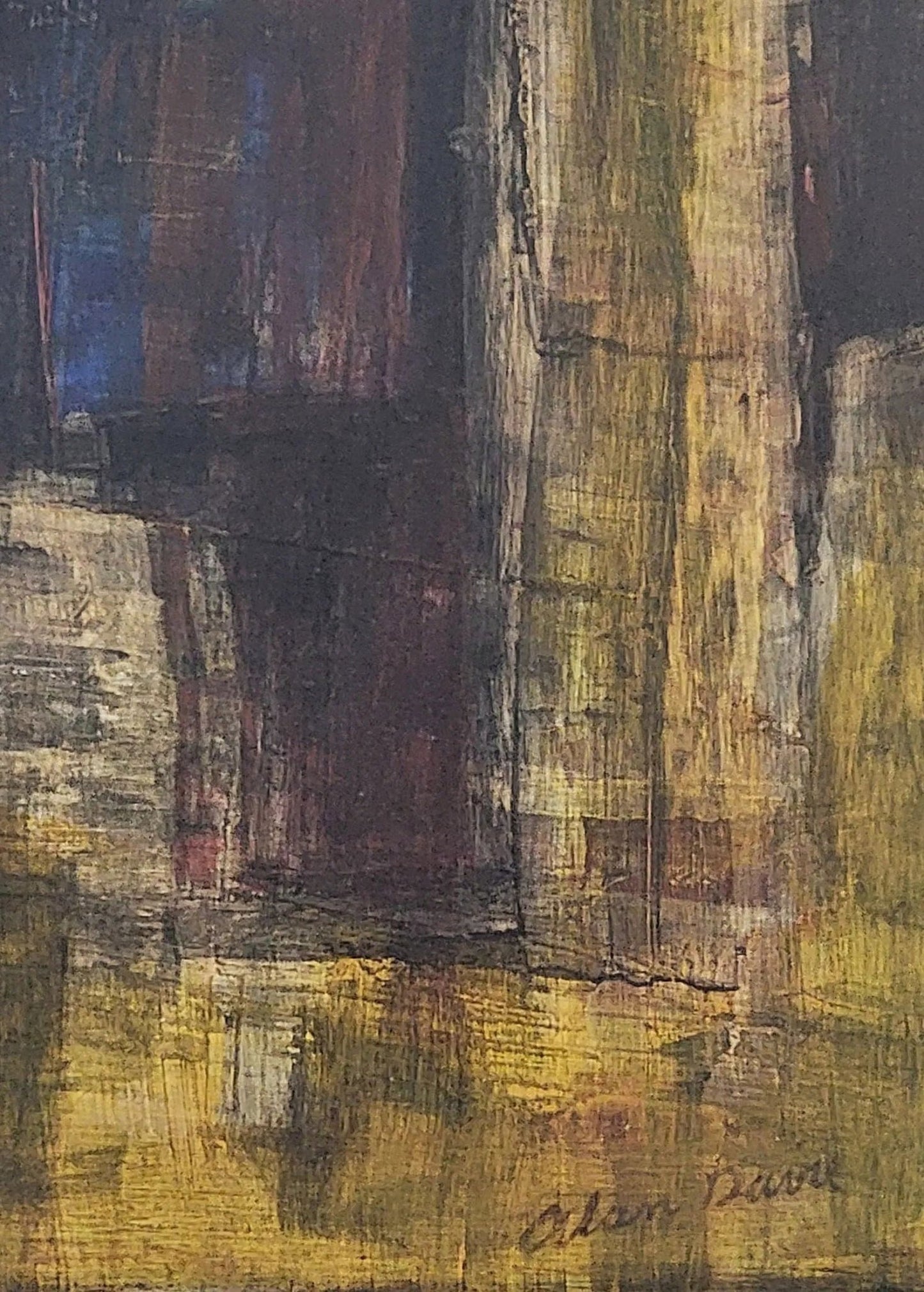 Davie was born in Grangemouth, Scotland in 1920.His painting style owes much to his affinity with - MJ Auction Gallery - Painting