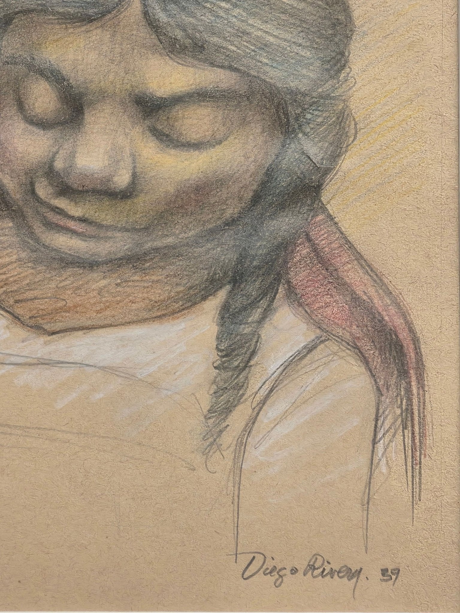 Diego Rivera, a memorable figure in 20th - century art, actively painted during the 50 years from 1907 - MJ Auction Gallery - Painting