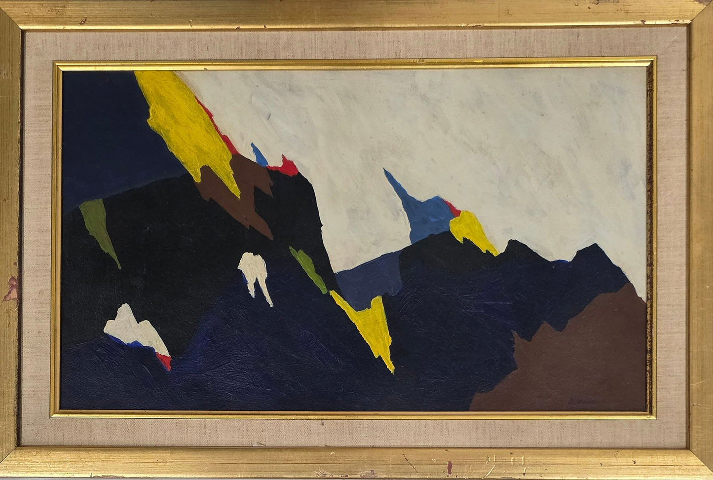 Dorothy Hood was an American painter in the Modernist tradition. Her work is held in private - MJ Auction Gallery - Painting