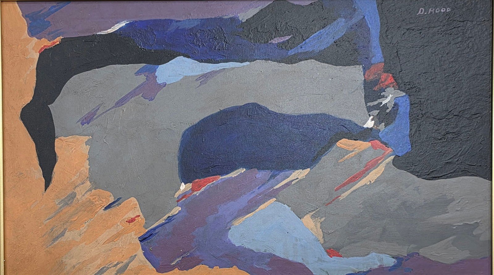 Dorothy Hood was an American painter in the Modernist tradition. Her work is held in private - MJ Auction Gallery - Painting