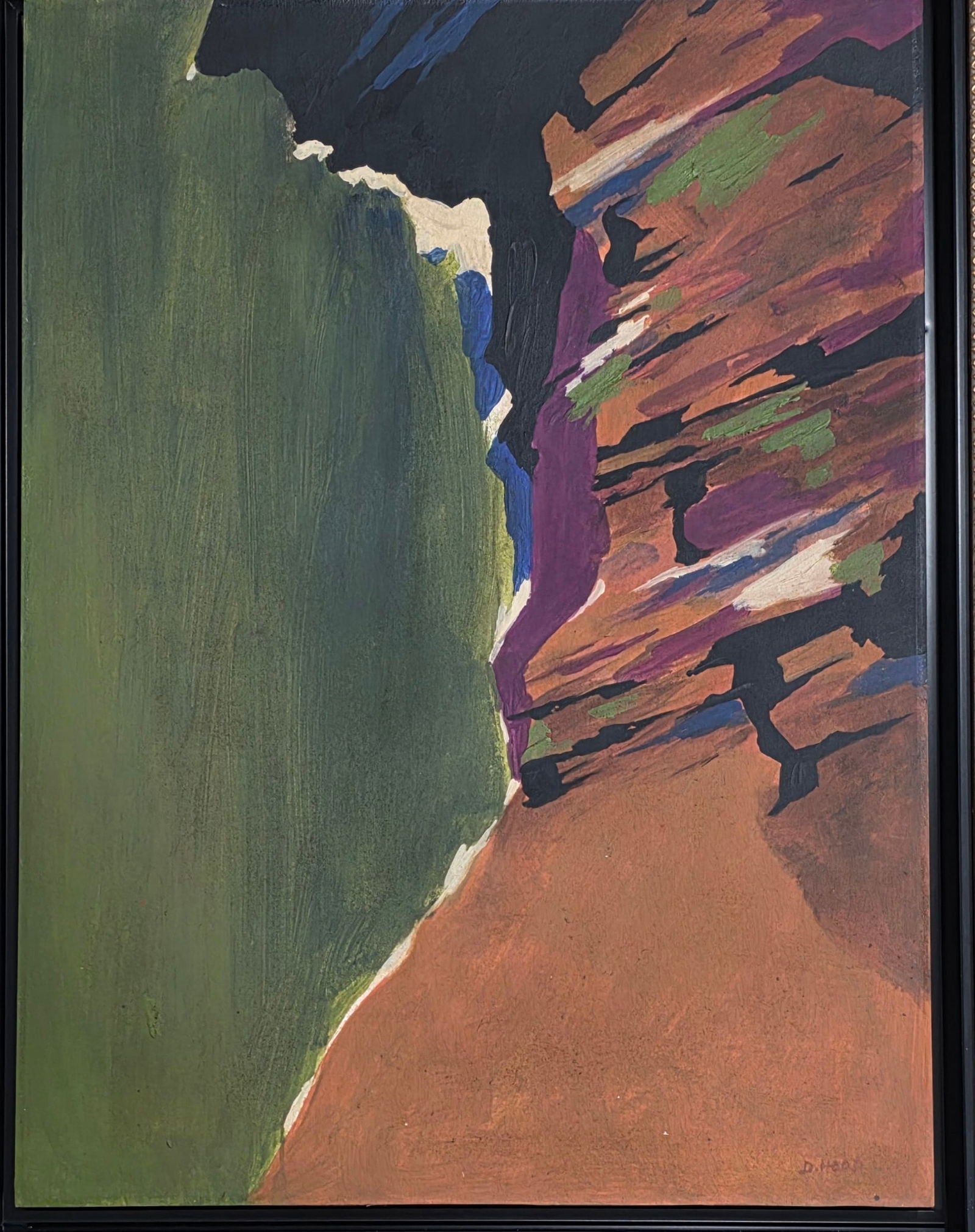 Dorothy Hood was an American painter in the Modernist tradition. Her work is held in private - MJ Auction Gallery - Painting