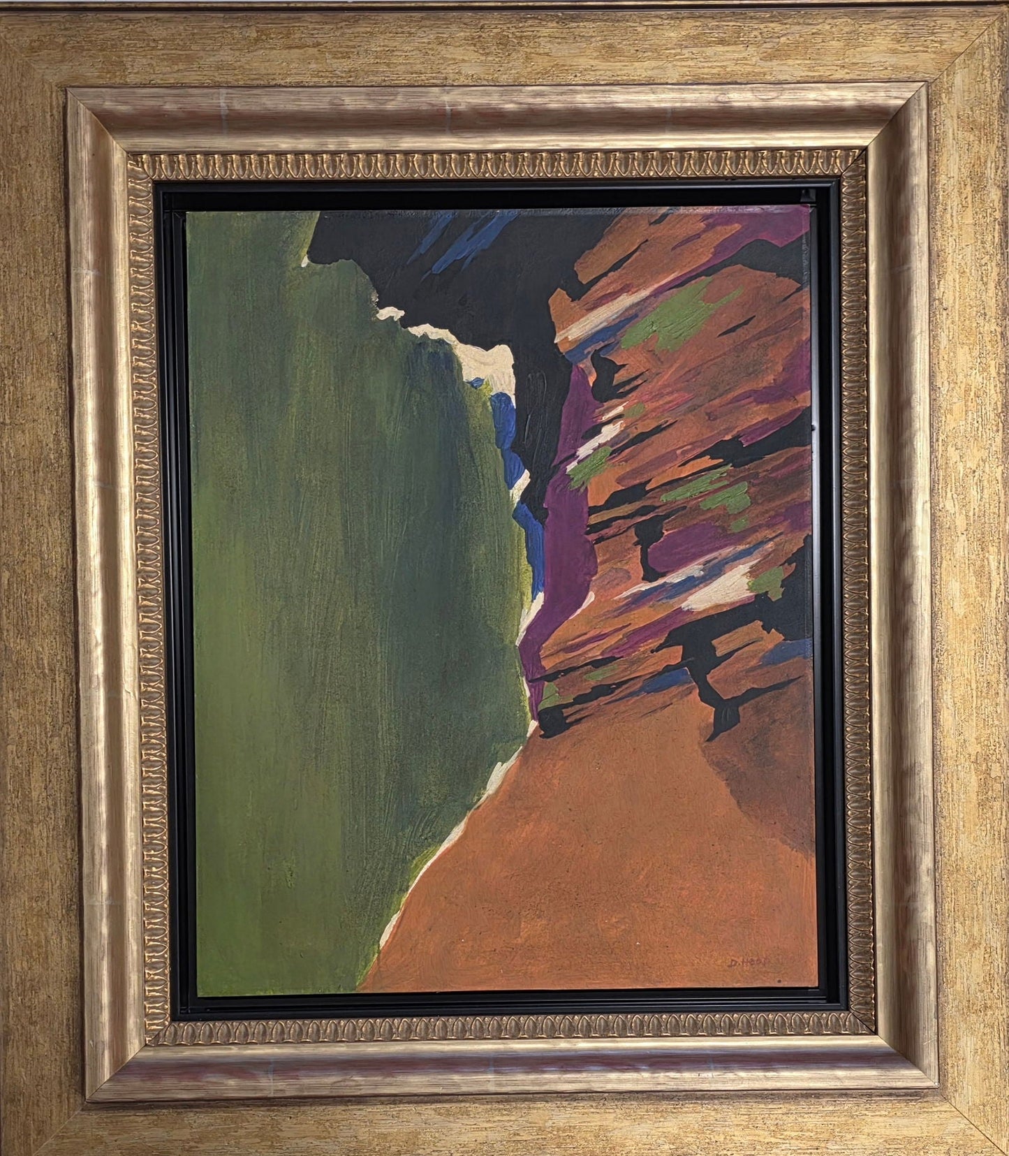 Dorothy Hood was an American painter in the Modernist tradition. Her work is held in private - MJ Auction Gallery - Painting