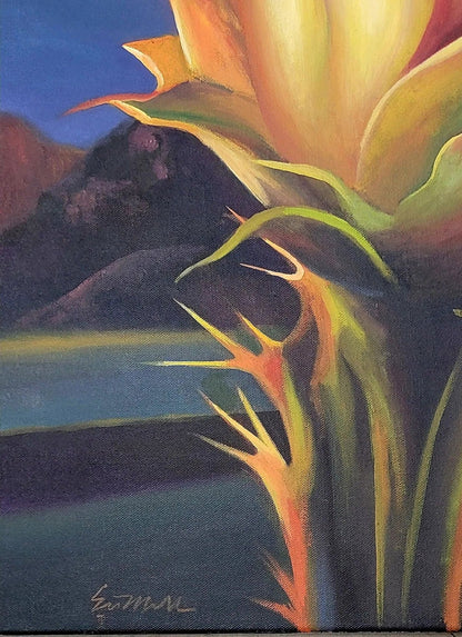 Ed Mell was an American painter from Phoenix, Arizona. He specialized in depictions of landscapes of - MJ Auction Gallery - Painting