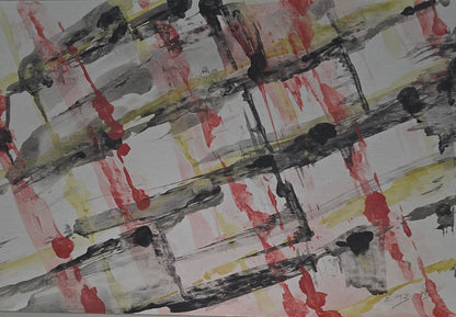 Ed Moses was an American artist based in Los Angeles and a central figure of postwar West Coast art. - MJ Auction Gallery - Painting