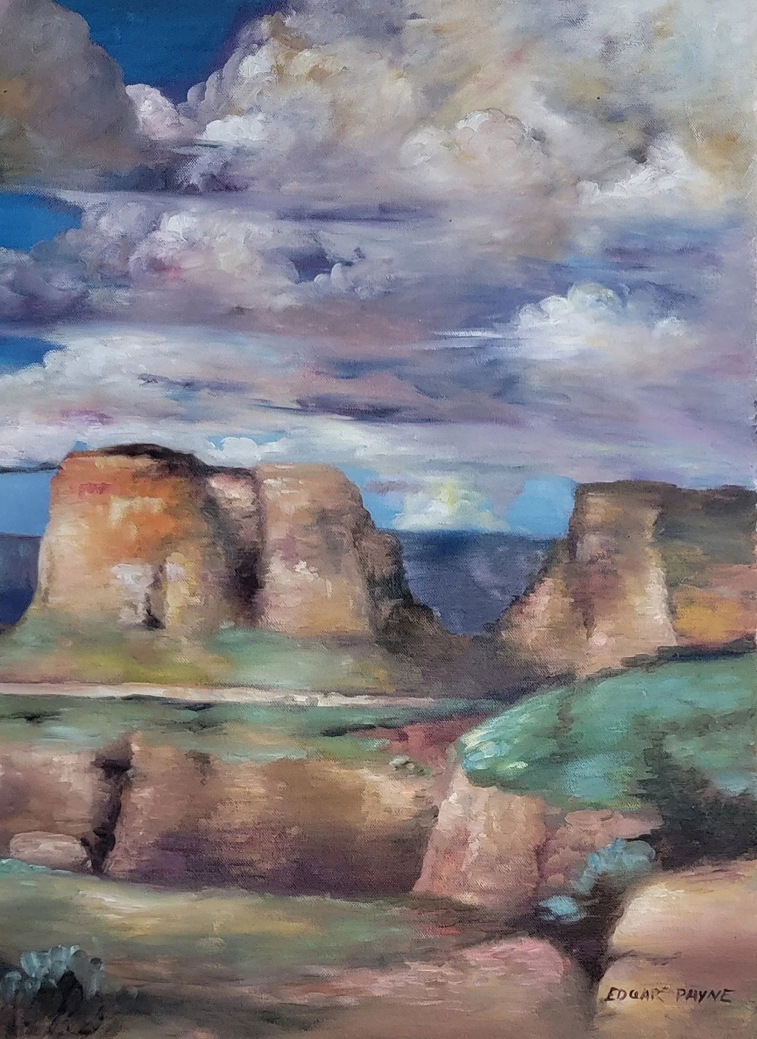 Edgar Payne (1 March 1883 – 8 April 1947) was an American painter. He was known as a Western - MJ Auction Gallery - Painting