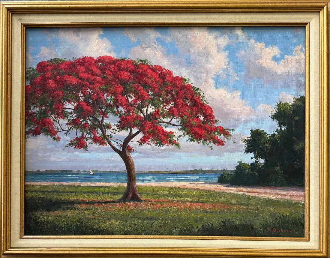 Ellis Buckner was the second oldest of twelve children. His older brother by one year George, also w - MJ Auction Gallery - Painting