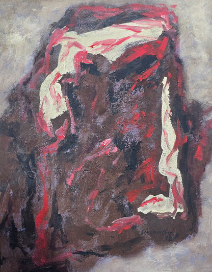 Emil Schumacher was a German painter. He was an important representative of abstract expressionism i - MJ Auction Gallery - Painting
