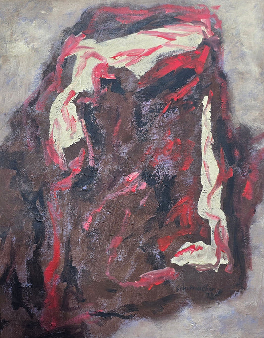 Emil Schumacher was a German painter. He was an important representative of abstract expressionism i - MJ Auction Gallery - Painting
