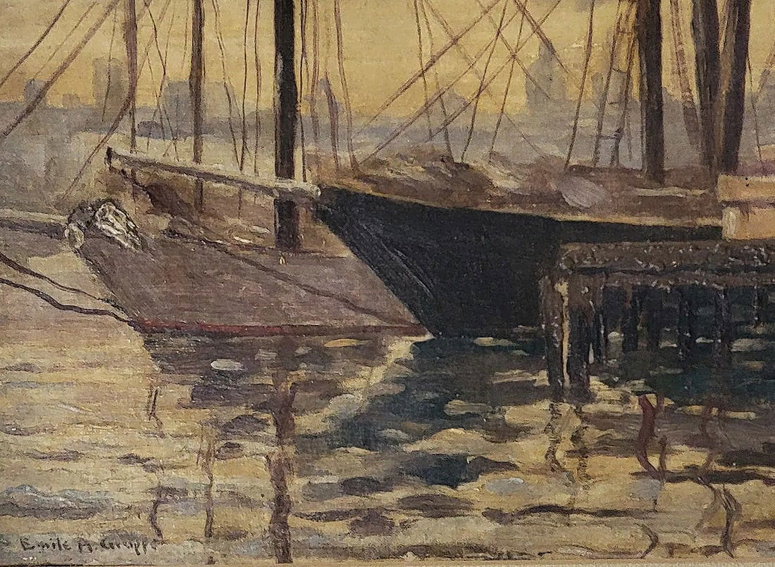 Emile Albert Gruppé was born 1896 in Rochester, New York.He lived the early years of his life in - MJ Auction Gallery - Painting
