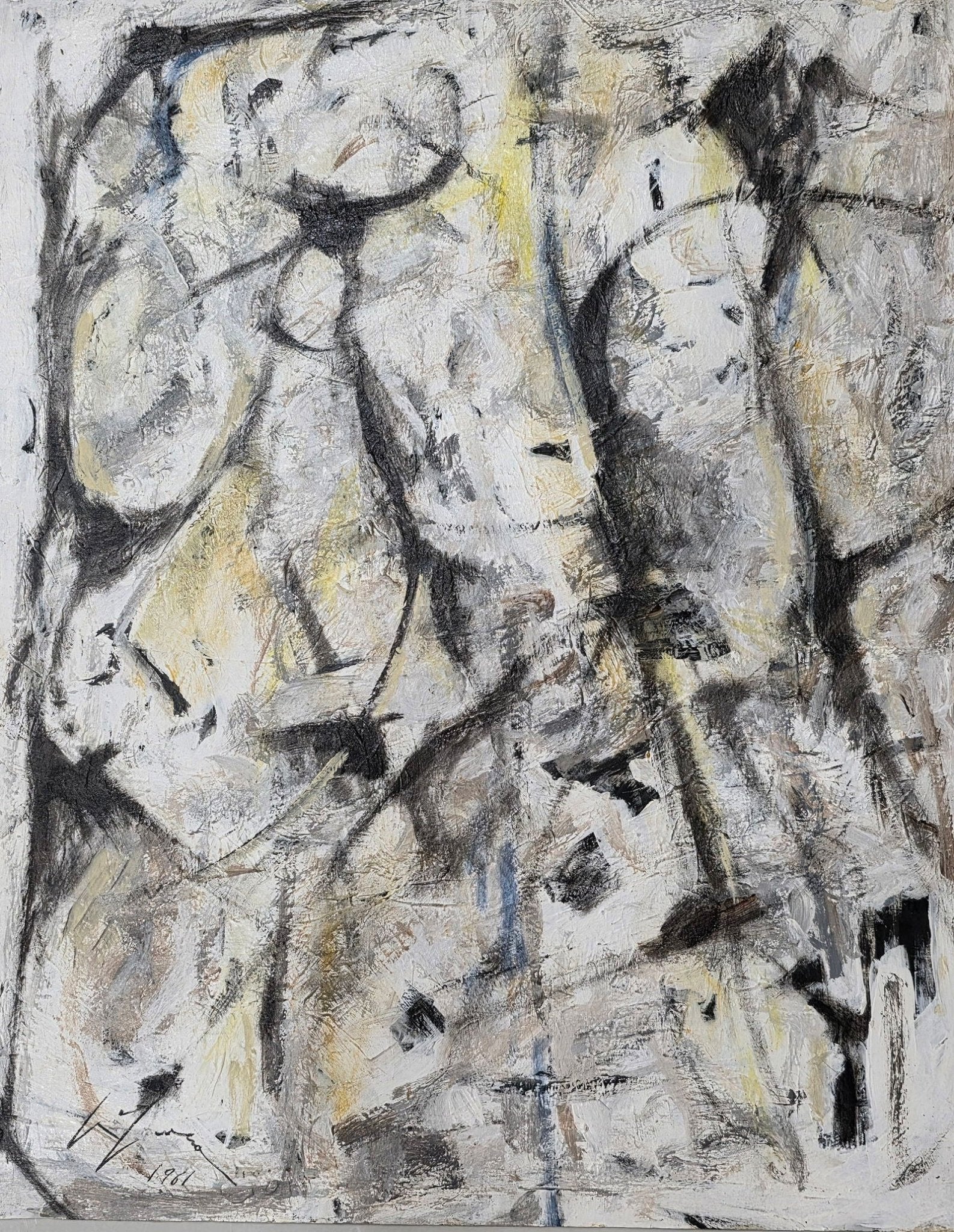 Emilio Vedova was a modern Italian painter. He is considered one of the most important artists to - MJ Auction Gallery - Painting