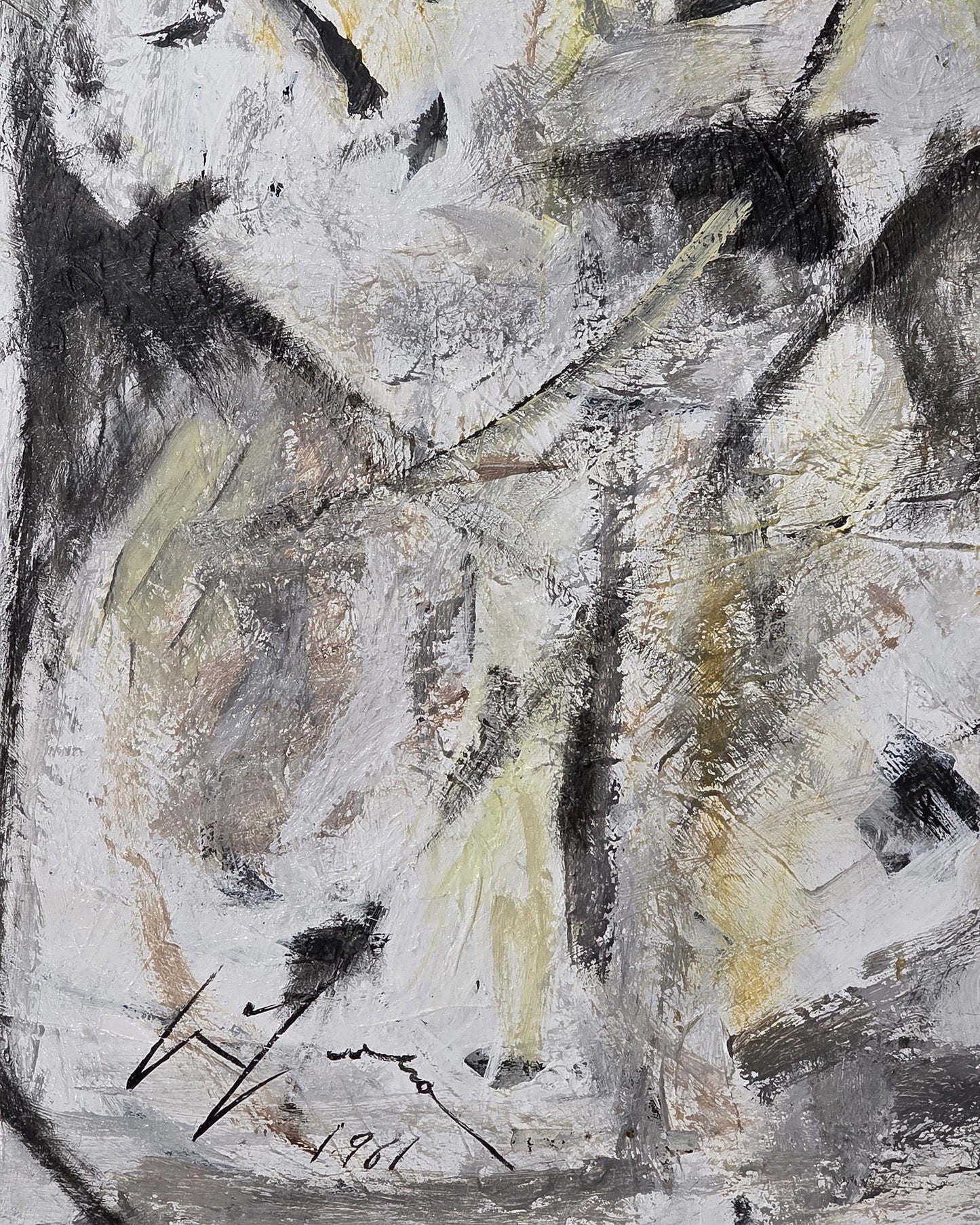 Emilio Vedova was a modern Italian painter. He is considered one of the most important artists to - MJ Auction Gallery - Painting