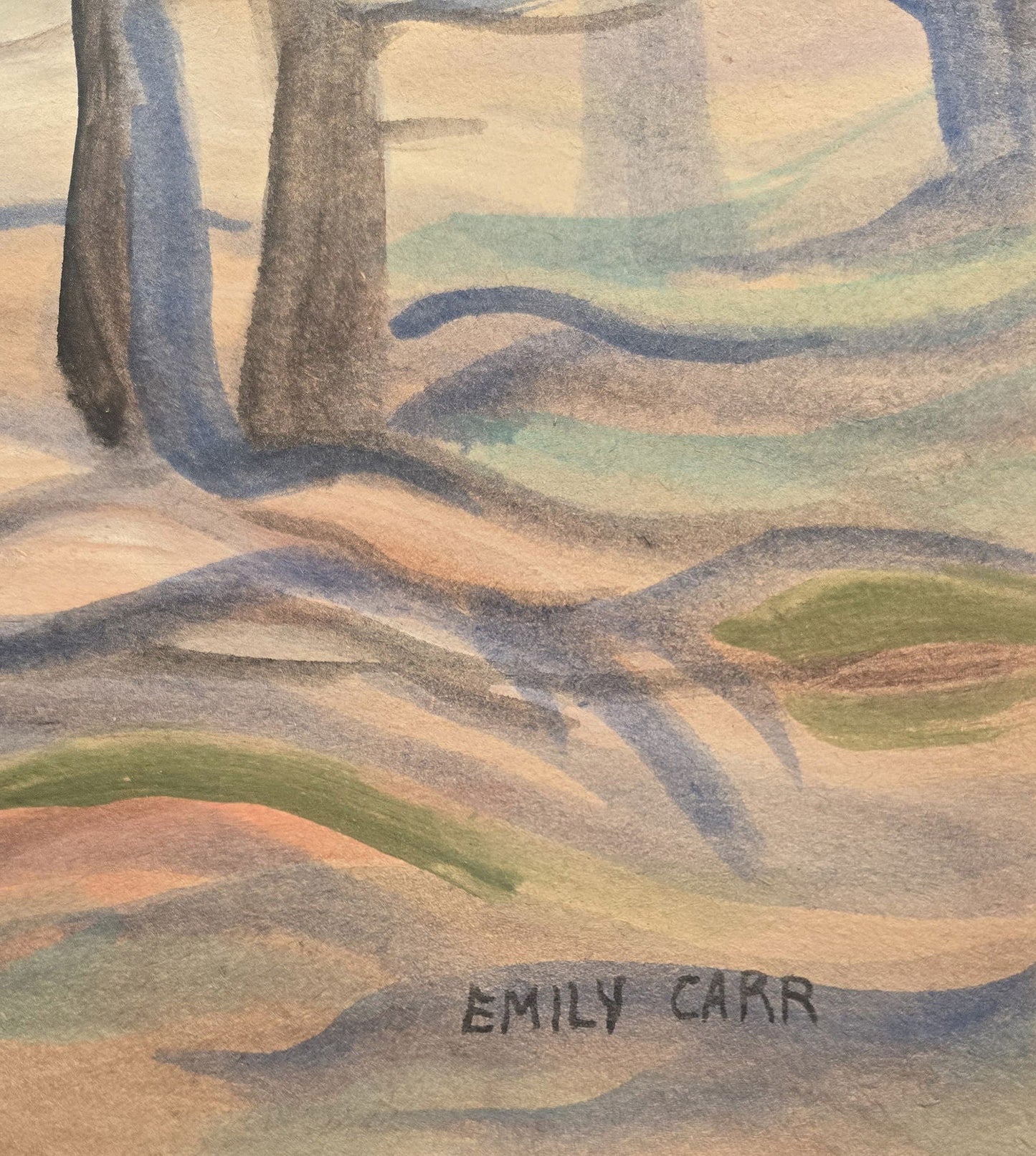 Emily Carr was a Canadian artist who was inspired by the monumental art and villages of the First - MJ Auction Gallery - Painting