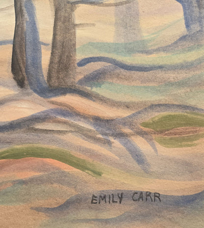 Emily Carr was a Canadian artist who was inspired by the monumental art and villages of the First - MJ Auction Gallery - Painting