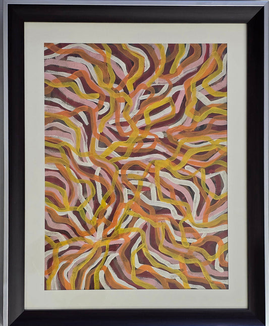Emily Kane Kngwarreye (1910 - 1996) was an Australian artist known for her abstract paintings of the - MJ Auction Gallery - Painting