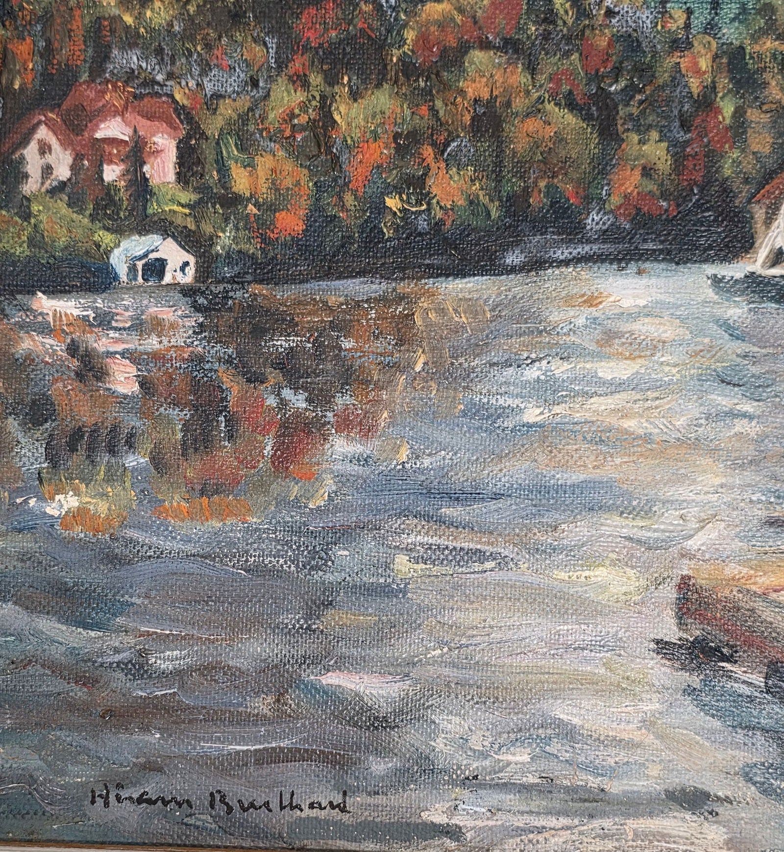 Ernest Hiram Brulhart ; Nationality/school. Swiss ; Born. Fribourg (city, Switzerland). 1878 - 10 - 14 ; - MJ Auction Gallery - Painting