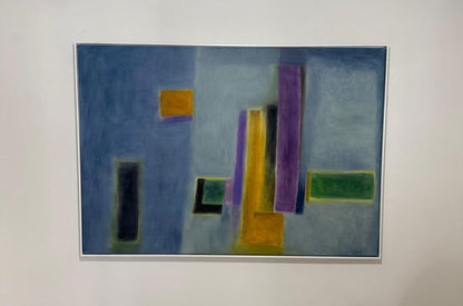Esteban Vicente Perez (January 20, 1903 â€“ January 10, 2001) was a Spanish American painter - MJ Auction Gallery - Painting