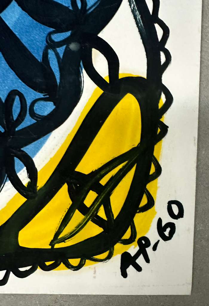 Figurative Composition (Unknown Artist) - MJ Auction Gallery - Painting