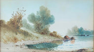 Francis Augustus Silva was an American Luminist painter of the Hudson River School. His specialty wa