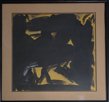 Franz Kline (May 23, 1910 – May 13, 1962) was an American painter. He is associated with the - MJ Auction Gallery - Painting