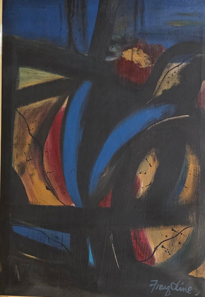 Franz Kline (May 23, 1910 – May 13, 1962) was an American painter. He is associated with the - MJ Auction Gallery - Painting