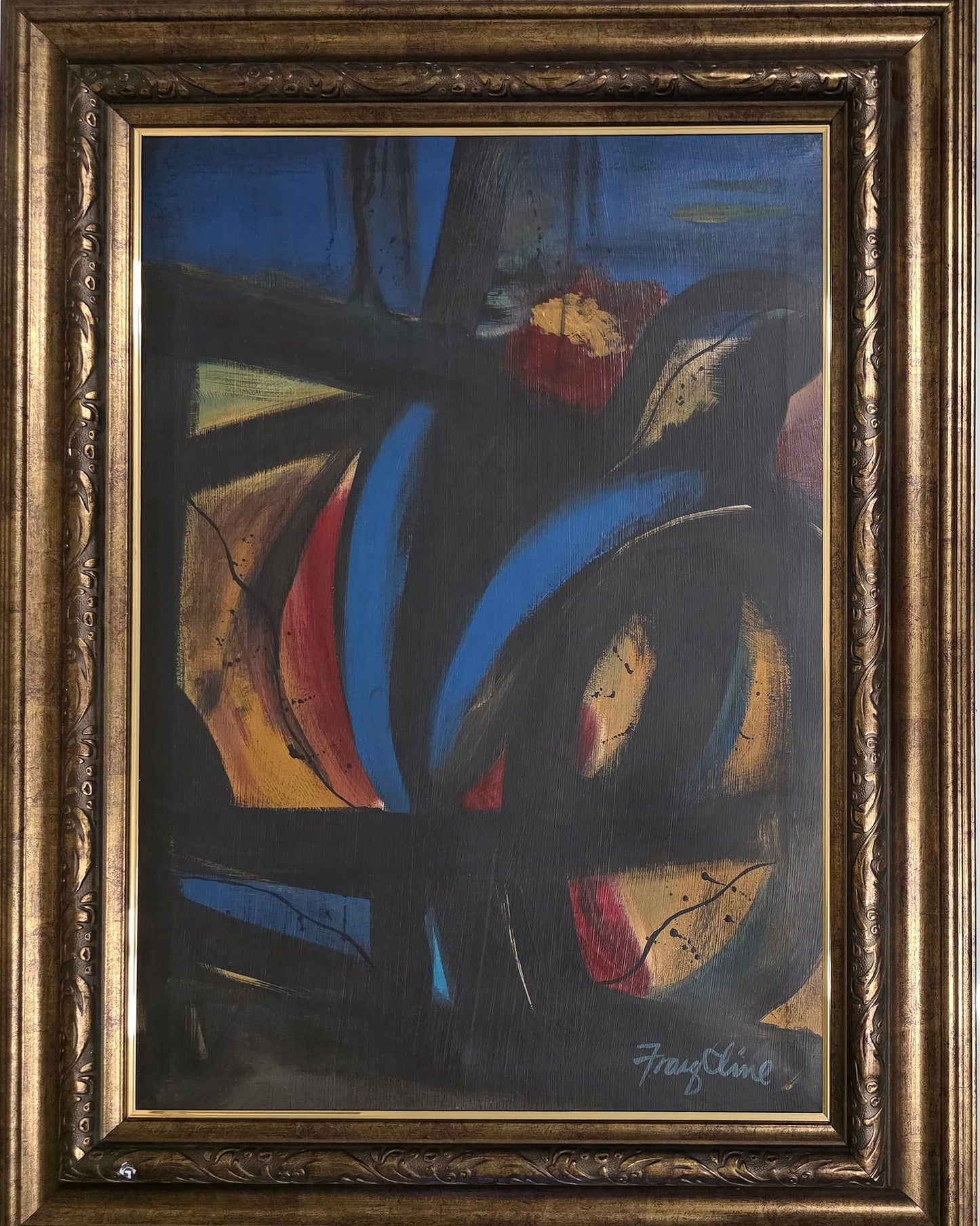 Franz Kline (May 23, 1910 – May 13, 1962) was an American painter. He is associated with the - MJ Auction Gallery - Painting