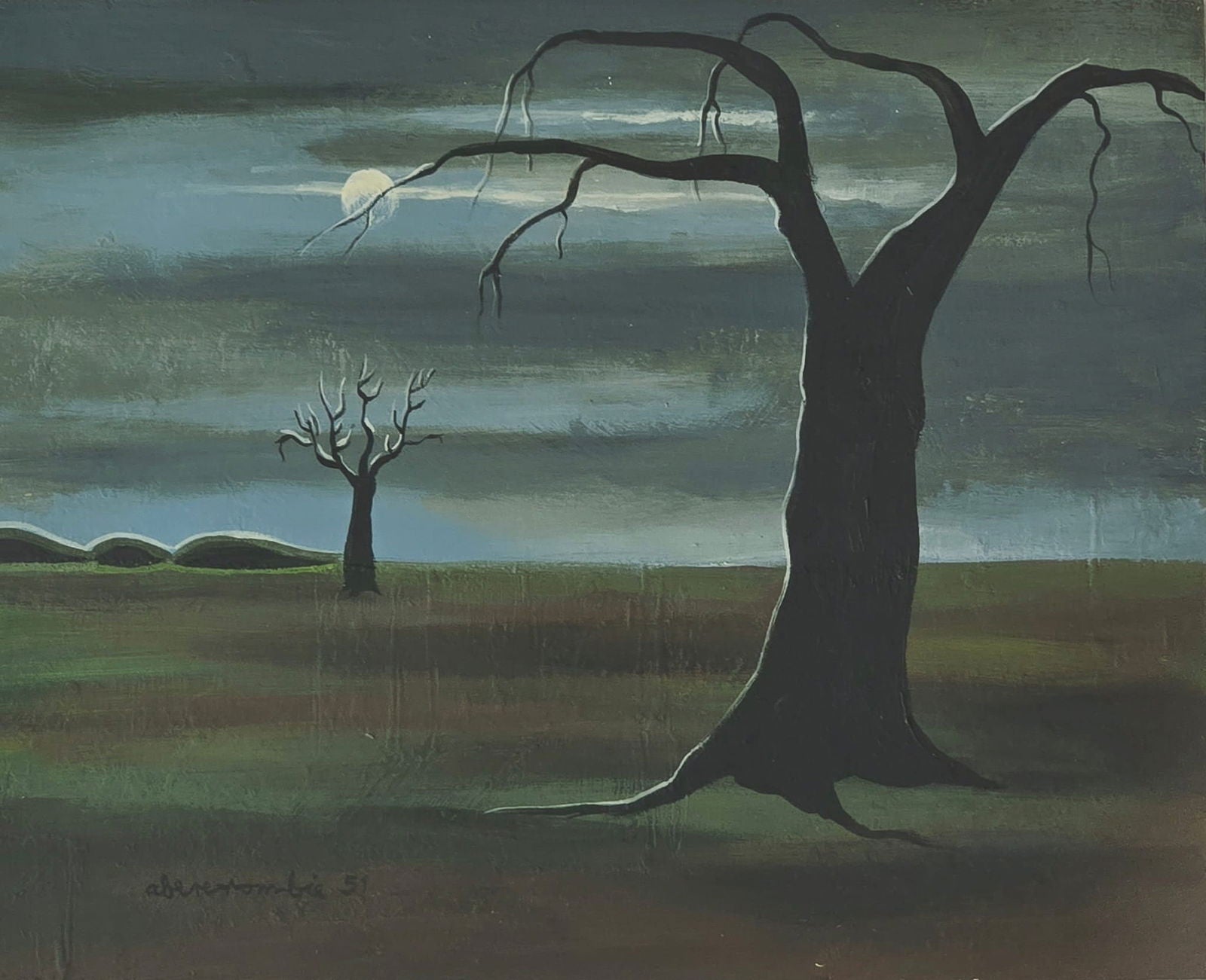 Gertrude Abercrombie was an American painter based in Chicago. Called "the queen of the Bohemian art - MJ Auction Gallery - Painting