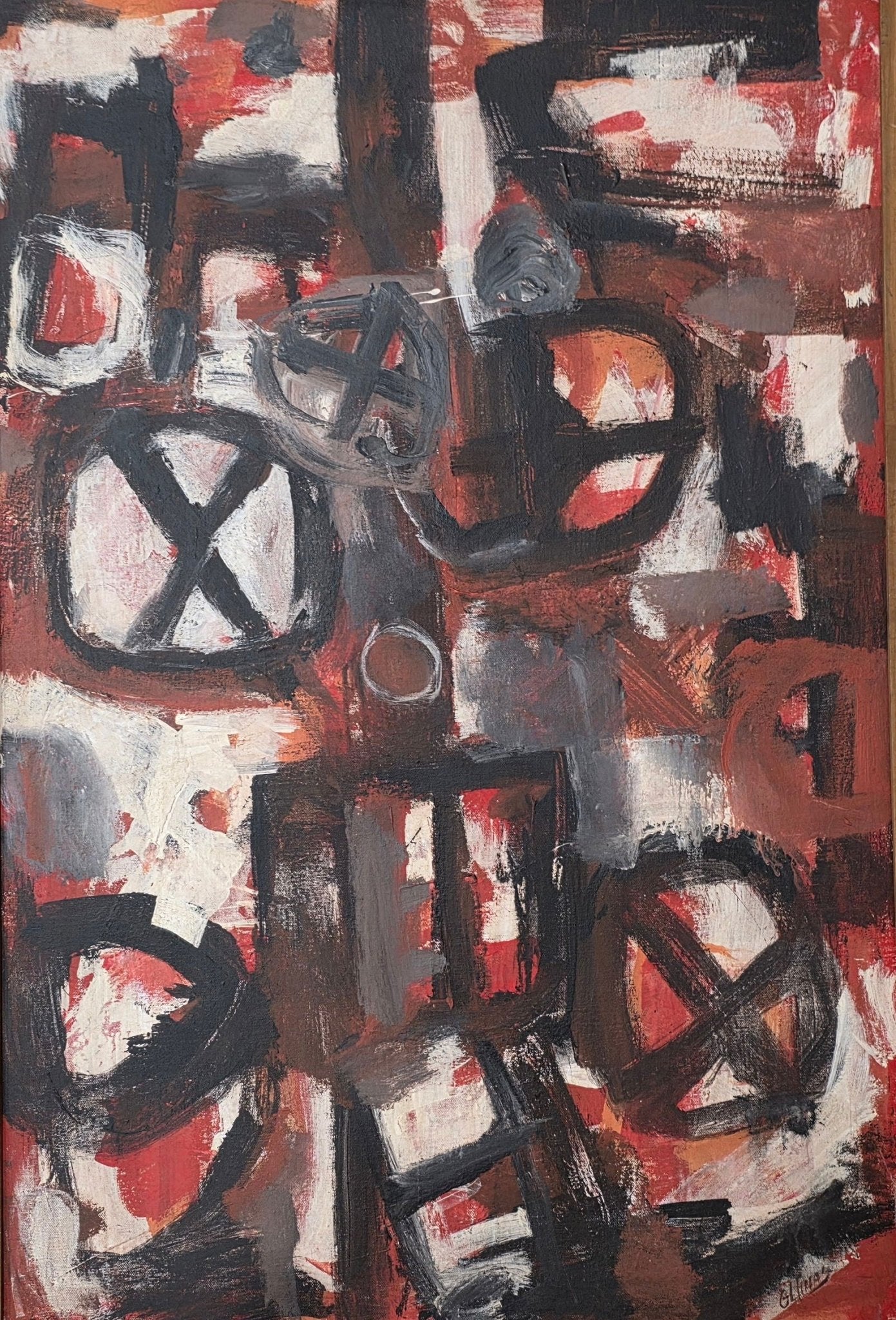 Guido Llinás (Pinar del Río, Cuba, 1923 – Paris, France, 2005) was an influential Cuban painter, - MJ Auction Gallery - Painting