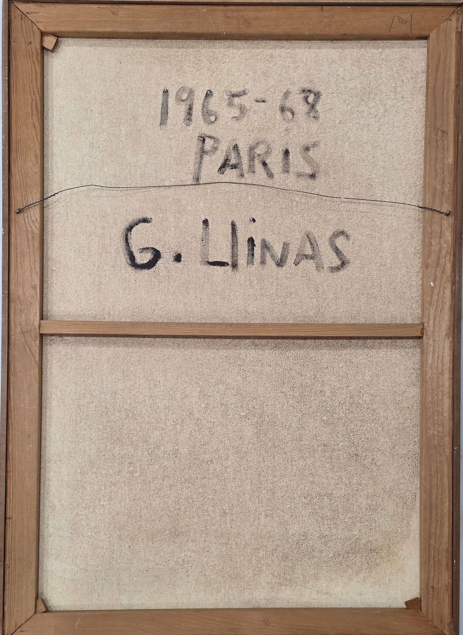 Guido Llinás (Pinar del Río, Cuba, 1923 – Paris, France, 2005) was an influential Cuban painter, - MJ Auction Gallery - Painting