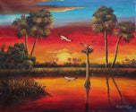 Harold Newton (1934 - 1994) is an American landscape artist from Gifford, Florida and one of the ori